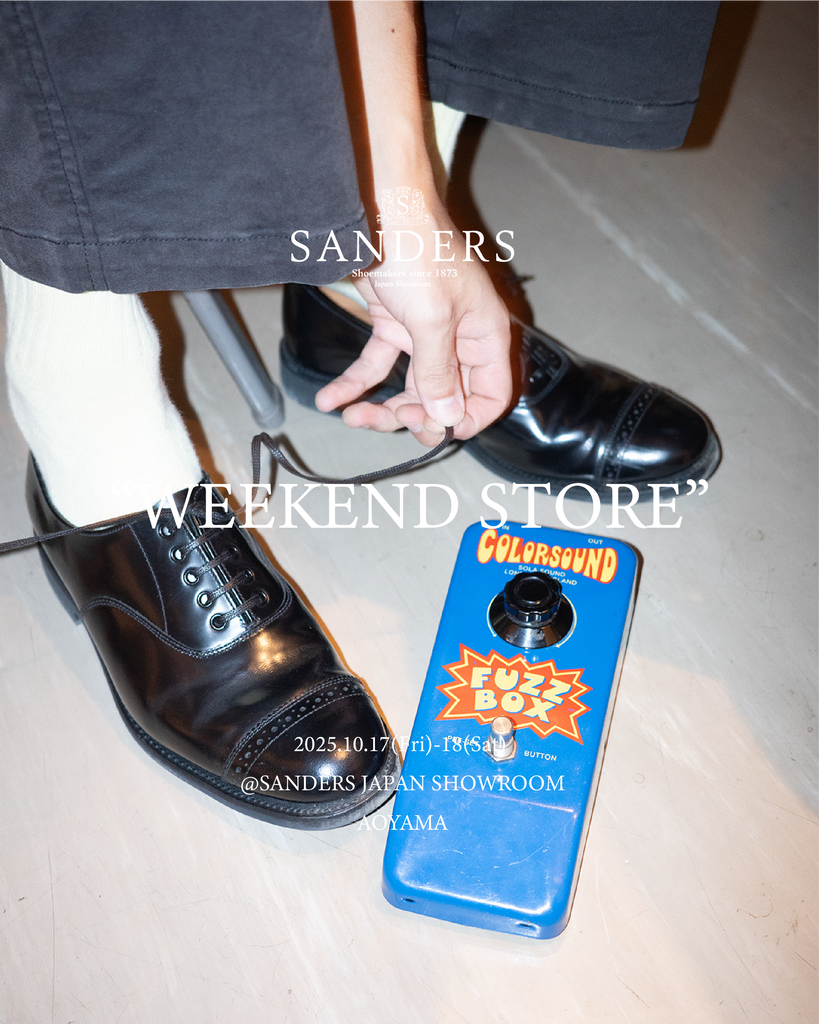 SANDERS " WEEKEND STORE" @ AOYAMA (10/17-/18) 開催!!!