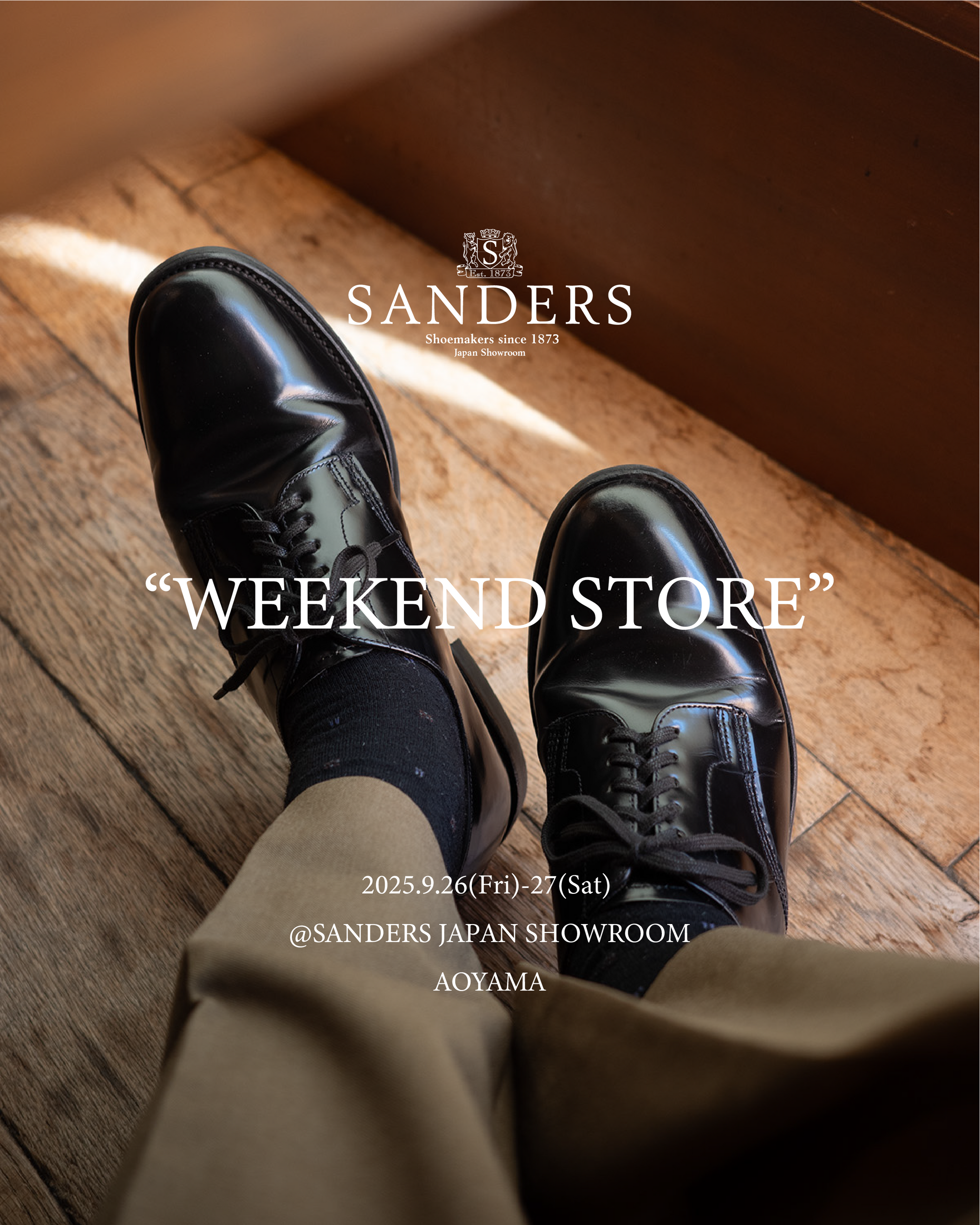 靴 SANDERS e boots UK8 Curtis | Mens Derby Boot | Vibram Sole