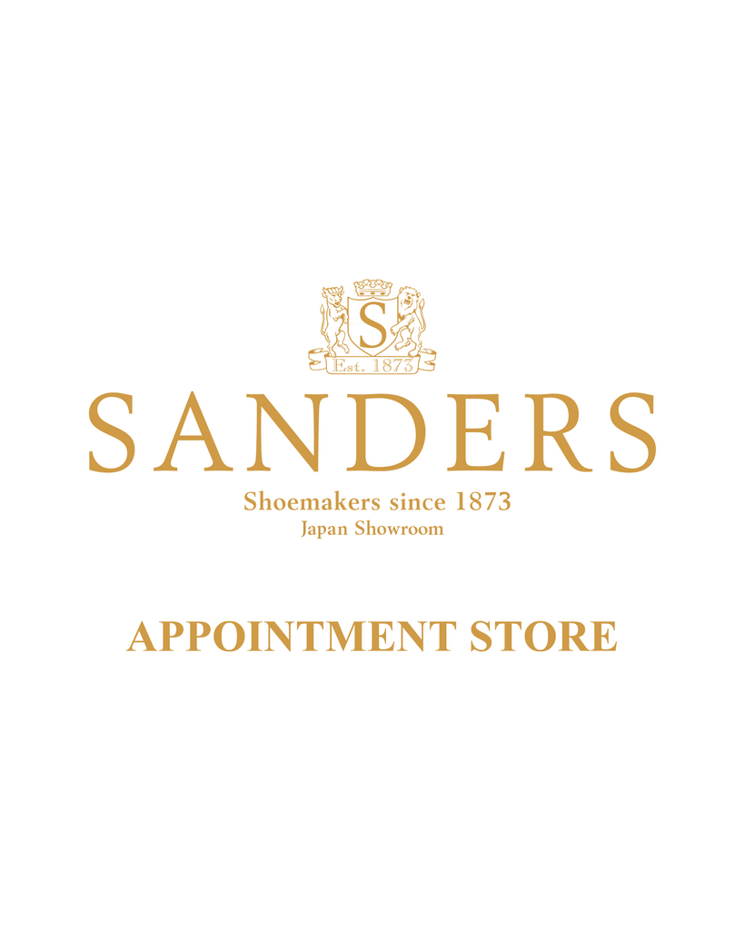 SANDERS JAPAN SHOWROOM APPOINTMENT FITTING STORE OPENのお知らせ