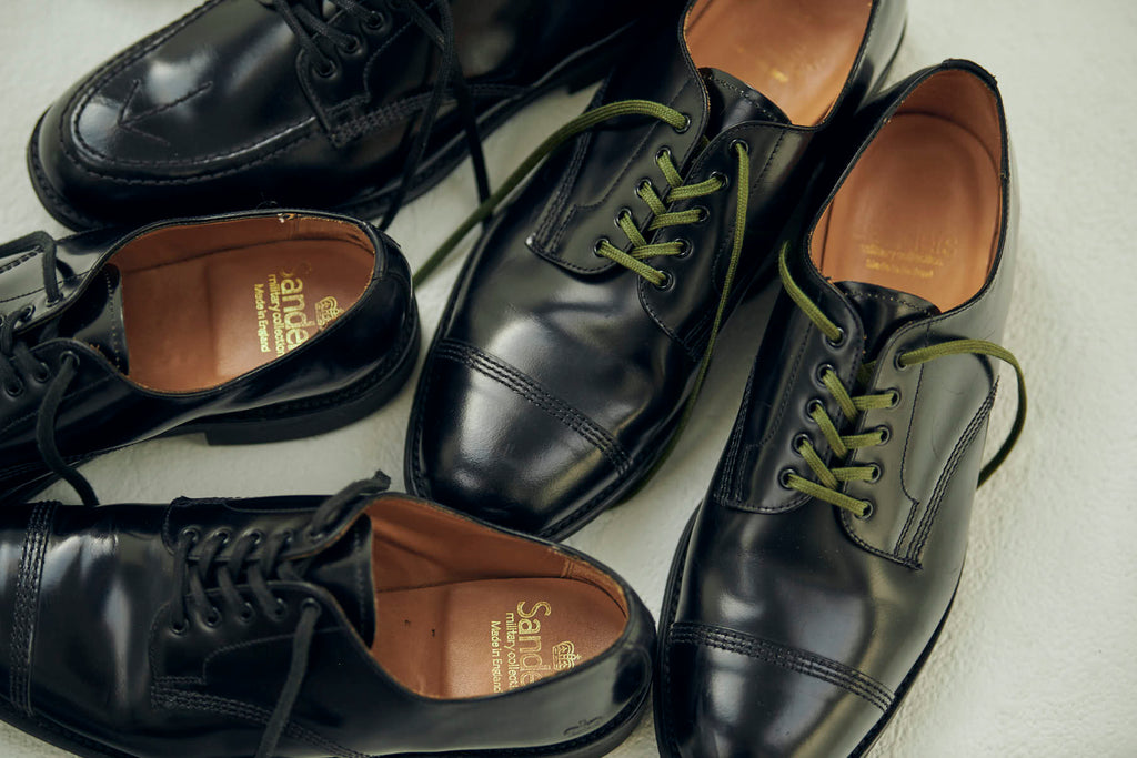 1128B MILITARY DERBY SHOE – SANDERS.JP OFFICIAL ONLINE STORE