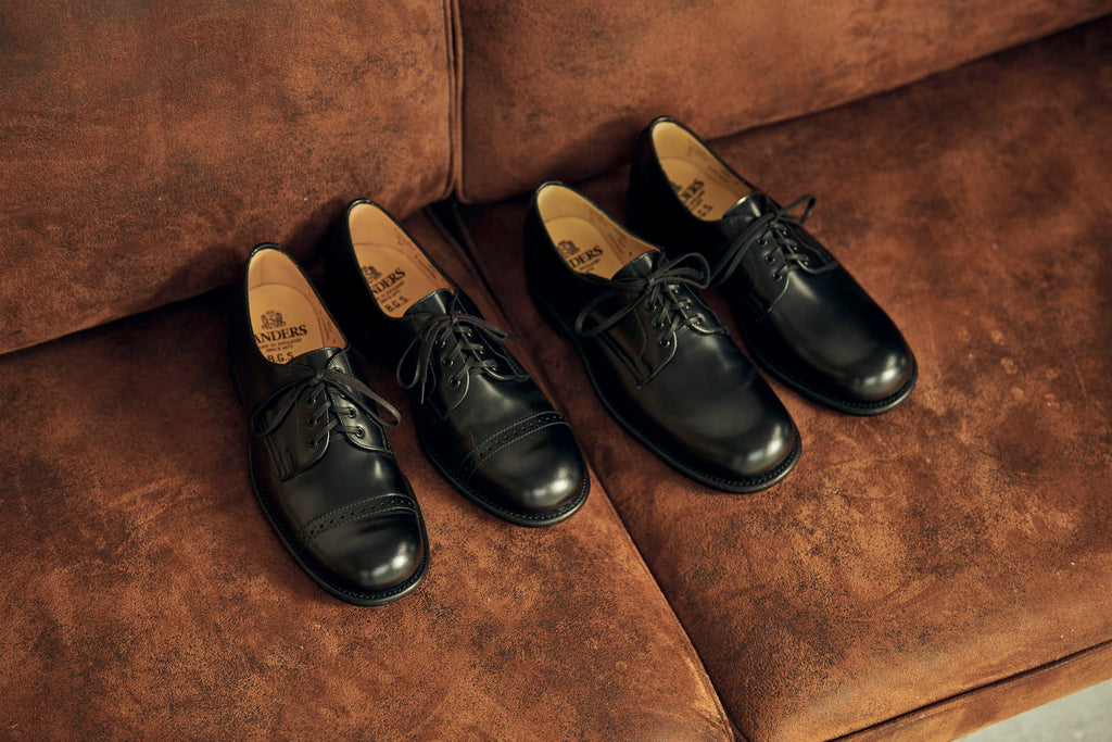 1303M MILITARY OFFICER SHOE – SANDERS.JP OFFICIAL ONLINE STORE