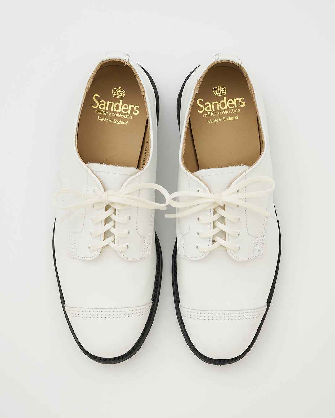 SANDERS / FEMALE MILITARY DERBY SHOE/ドレスシューズ/3/WHT/1830MK 1830MK FEMALE MILITARY DERBY SHOE – SANDERS.JP OFFICIAL ONLINE STORE