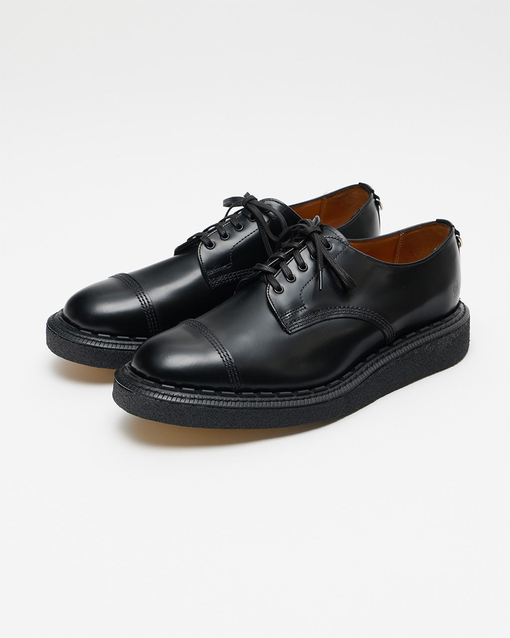 Sanders Military Derby Shoe GB 4 ブラック SANDERS（サンダース） MILITARY DERBY SHOE ブラック