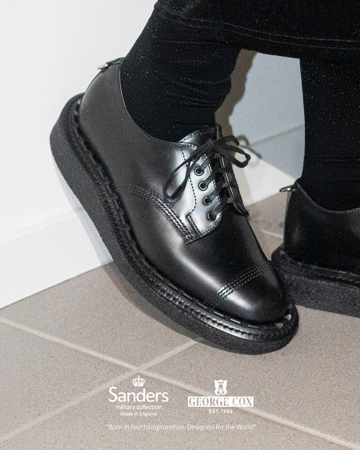 2964B GEORGE COX MILITARY DERBY SHOE – SANDERS.JP OFFICIAL ONLINE