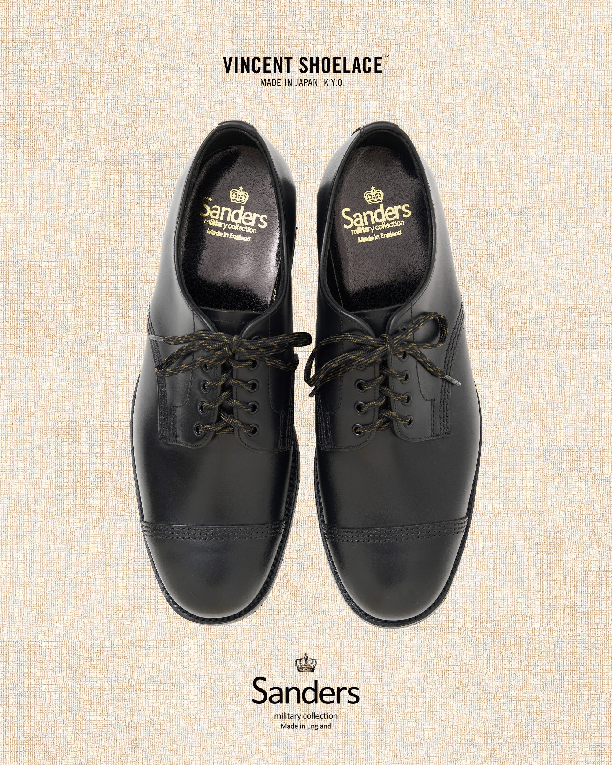 2866BWPU/B FEMALE MILITARY DERBY SHOE for PAUL – SANDERS.JP