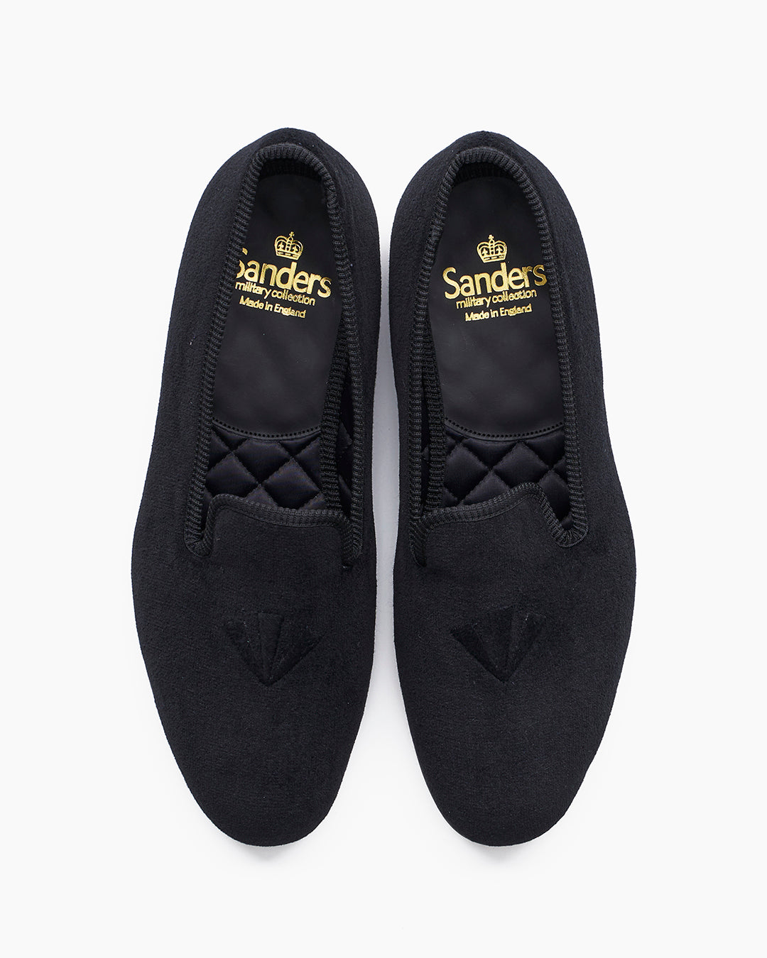 Broad Arrow Albert Slipper(BLK*BLK) – SANDERS.JP OFFICIAL ONLINE STORE