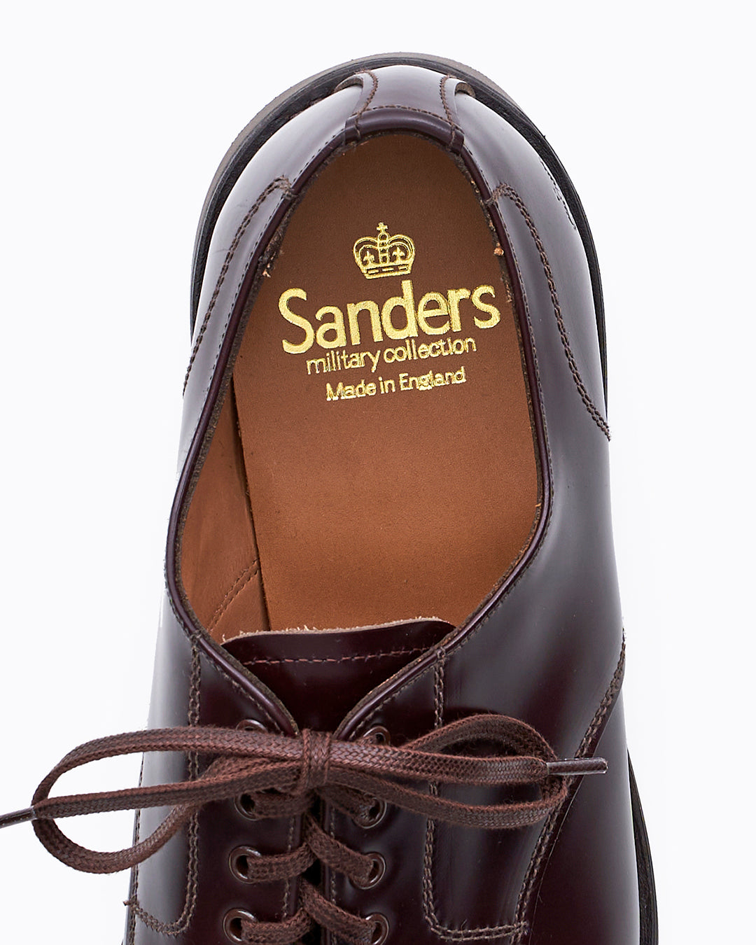 【しょう】Sanders MilitaryApron FrontDerby 楽天市場】Sanders サンダース レザーシューズ Military Apron